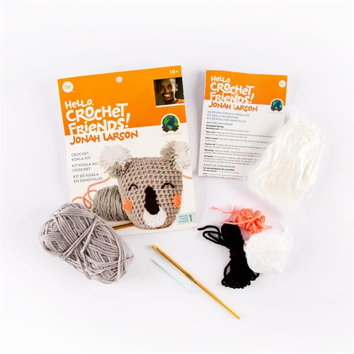 Jonah's Hands Crochet Friends Koala Kit CreateAndCraft