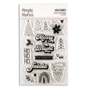 Boho Christmas Photopolymer Clear Stamps - 792784