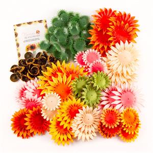 Forever Flowerz Classic Sunflowers - Makes Approx. 80 Pieces - 799458
