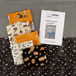 White Gecko Halloween Quilt Pattern Inc Kit - 801737