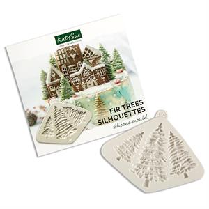 Katy Sue Designs Fir Trees Silhouettes Mould - 802988