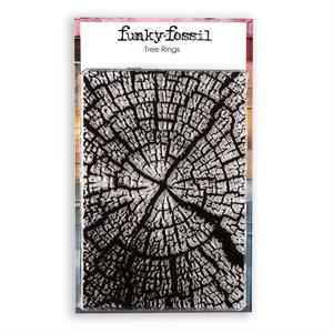 Funky Fossil A6 Tree Rings Stamp - 811131