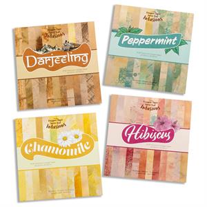 Clarity Crafts Infusions 8x8" Paper Pack Complete Collection  - 4 Packs - 814700