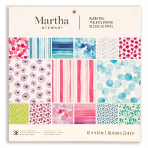 Martha Stewart 12x12" Paper Pad - 36 Sheets - 821856
