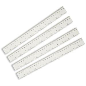 Kit 'N' Caboodle Set of 4 12" Flexible Magnetic Alignment Rulers - 822389