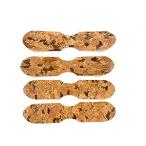 Natasha Makes Set of 4 Cork Strap Ends for 1” Webbing - 825336