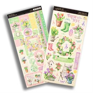 Graphic 45 Grow with Love Sticker Set - 840947