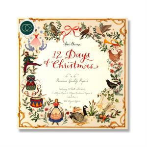 Craft Consortium 12 Days of Christmas - Premium 6x6" Paper Pad - 40 Sheets - 843811