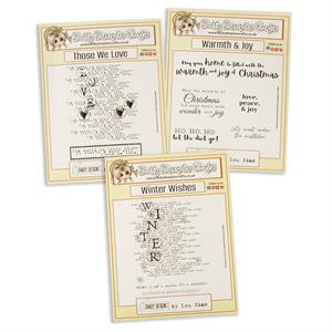 Shady Designs Festive Fusion Backgrounds & More! - 3 x A7 Stamp Sets - 848911