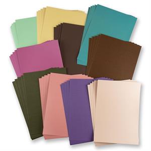 Oakwood 50 x A4 Sheets Pearl Card - 300gsm - 10 colours, 5 sheets of each - 853153