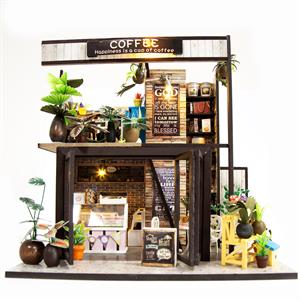 Crafts & Co DIY Miniature Coffee Café - 860965