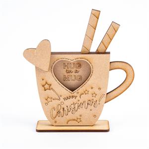 Samantha K Crafts Hug in a Mug Gift Card Holder - 864199