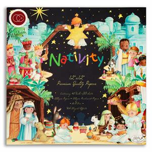 Craft Consortium Nativity - 12x12" Paper Pad - 870333