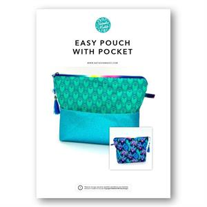 Natasha Makes Easy Pouch with Pocket Pattern - 879010