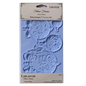 LabLanche Silicone Mould - Christmas Balls - 20.3 x 12.7cm - 880504