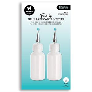 Studio Light Essentials 2 x Glue Application Bottles - Ultra Fine Tip - 14ml - 881884