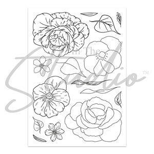 In The Studio Painting Perfection A5 Stamp Set - Floral Delights 2 - 886641