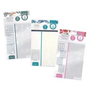 Tonic Studios 2024 Holiday Season Stencil Collection - 3 Sets - 889507