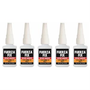 Fuerza Fix 5 x 20g Glue Bottles - 892895