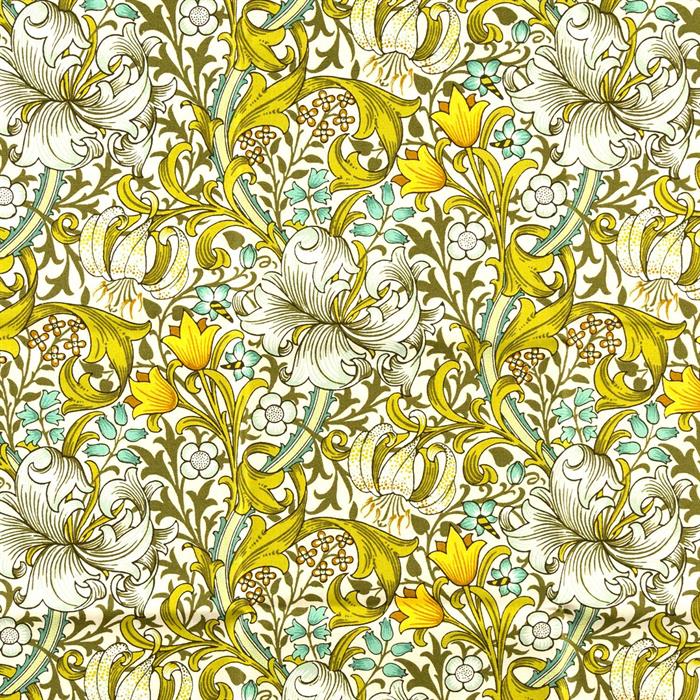 Morris & Co Buttermere Fabrics 0.5m  - Pick N Mix - Choose Any 3 - Sunshine Golden Lily