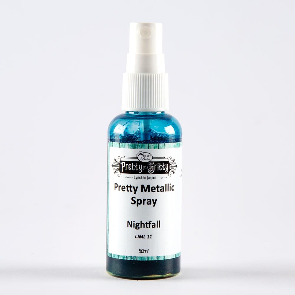 Pretty Gets Gritty Spritzink & Metallic Spray Pick n Mix- Choose any 2 - Nightfall Metallic Spray