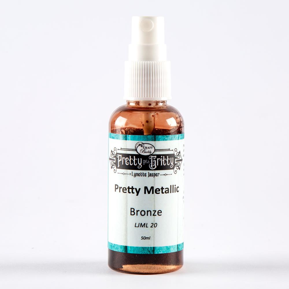 Pretty Gets Gritty Spritzink & Metallic Spray Pick n Mix- Choose any 2 - Bronze Metallic Spray