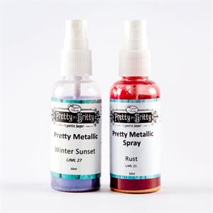 Pretty Gets Gritty Spritzink & Metallic Spray Pick n Mix- Choose any 2 - 909507