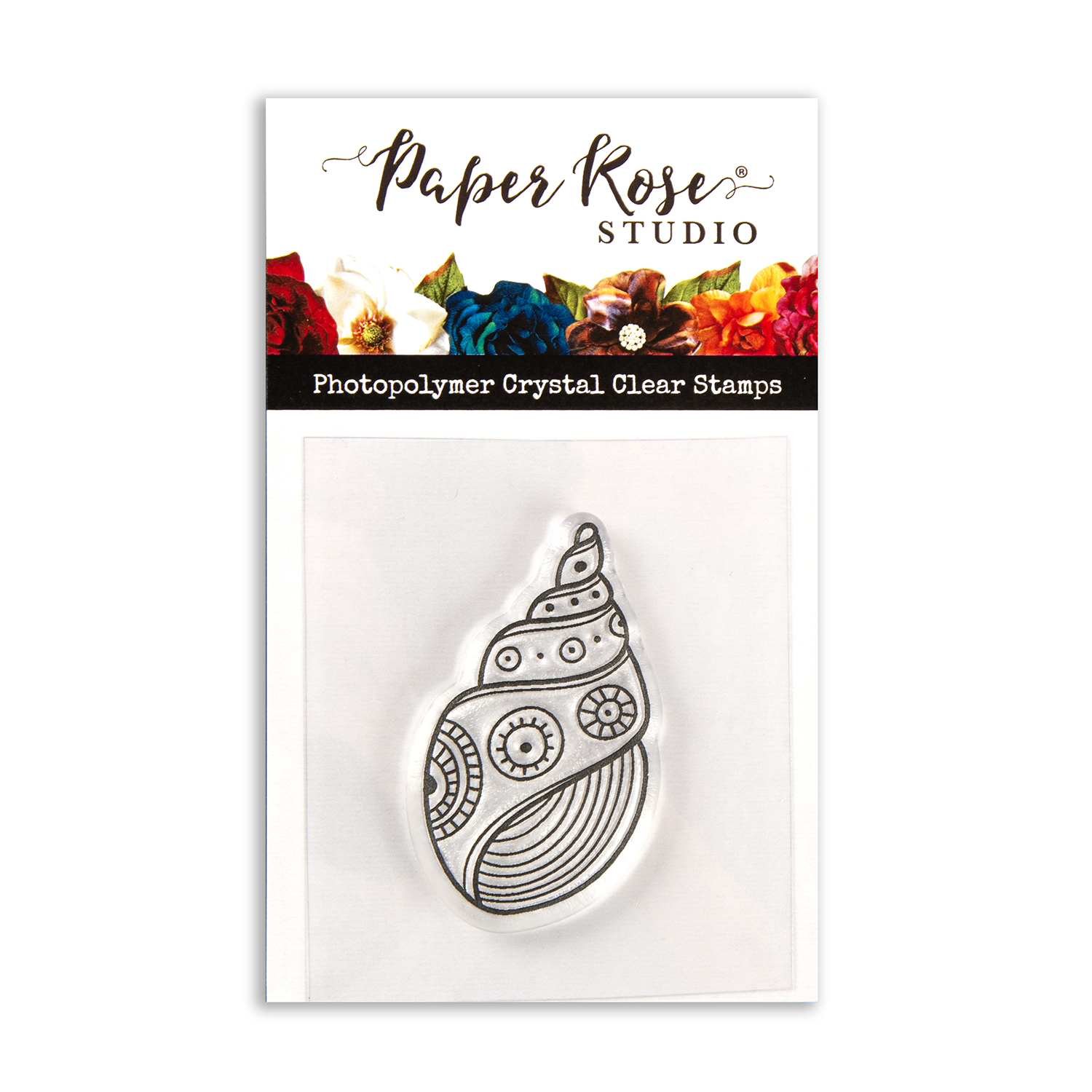 Paper Rose Studios Stamp Pick N Mix - Choose any 4 - The Coorong Shell 