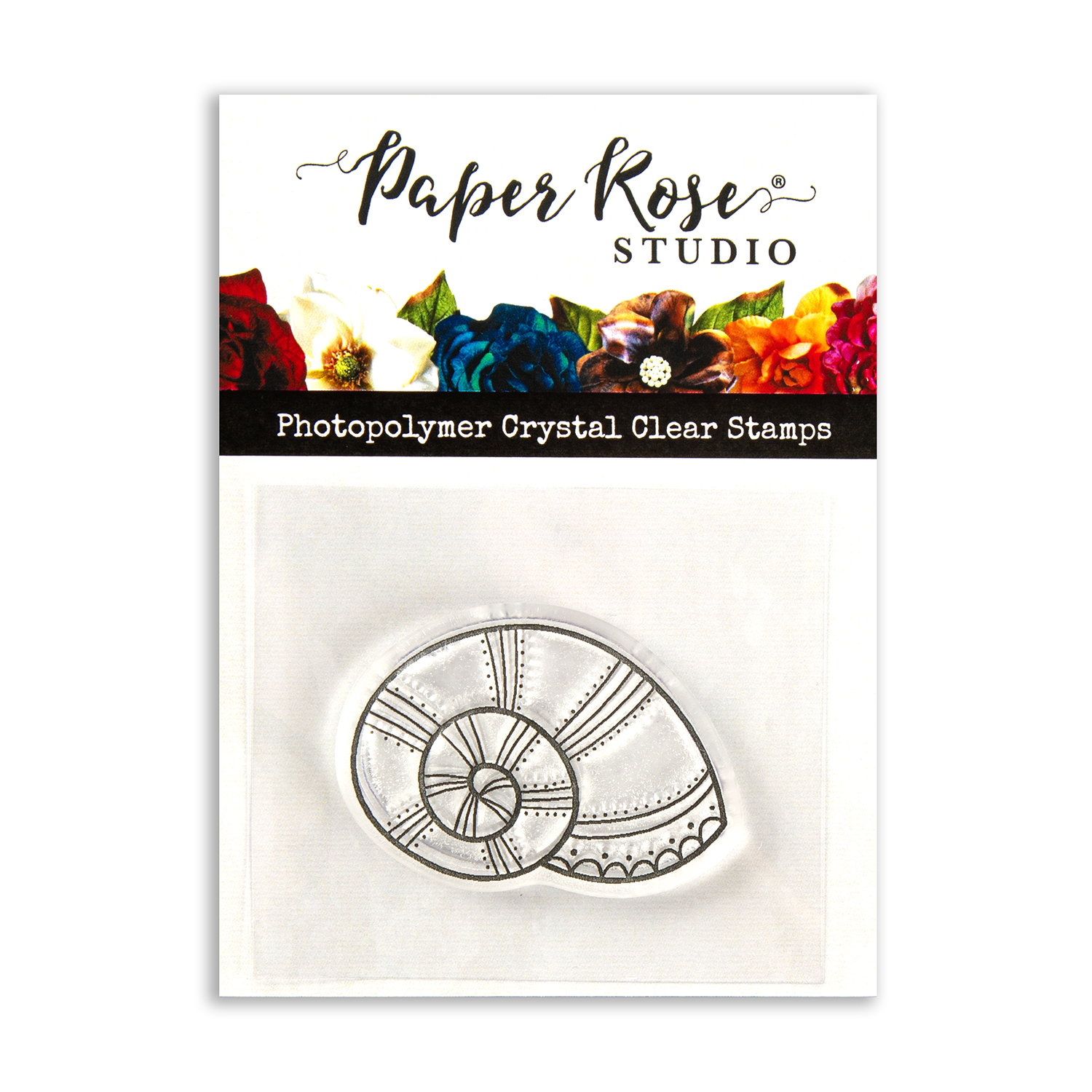 Paper Rose Studios Stamp Pick N Mix - Choose any 4 - Henley Shell 