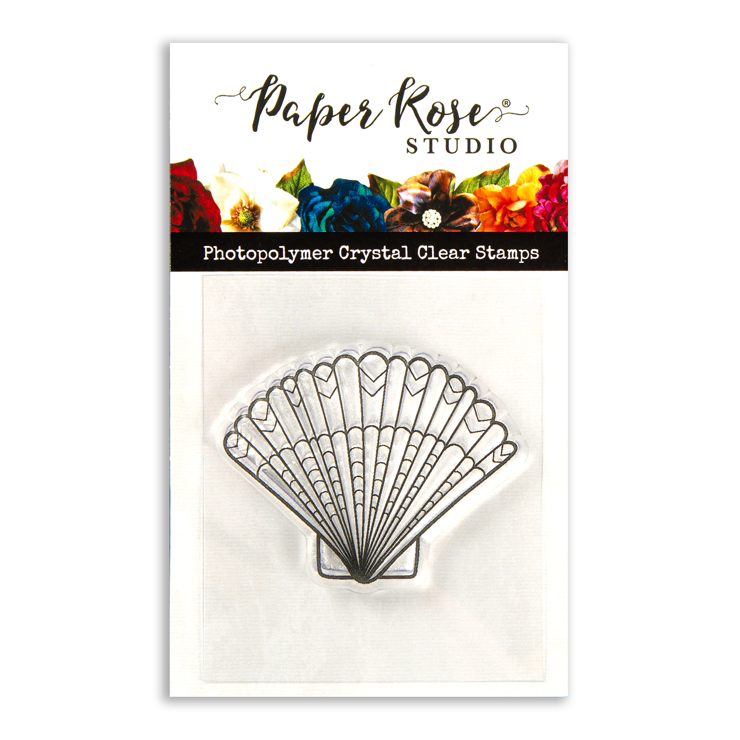 Paper Rose Studios Stamp Pick N Mix - Choose any 4 - Aldinga Shell