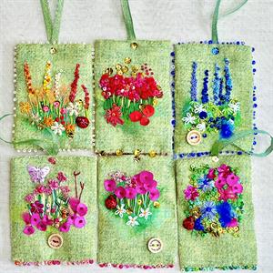 Rowandean Embroidery Pistachio Pockets Kit - 918152