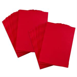 Red Button A4 Christmas Red Paper - 100 Sheets - Buy One Get One Free - 918605