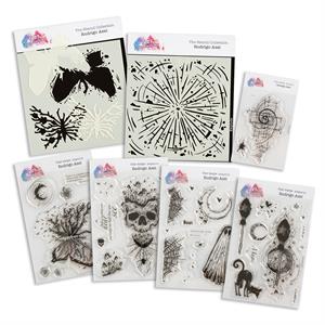 Art Inspirations with Rodrigo Assi: Believe in Ghosts Stamp & Stencil Collection - 937277