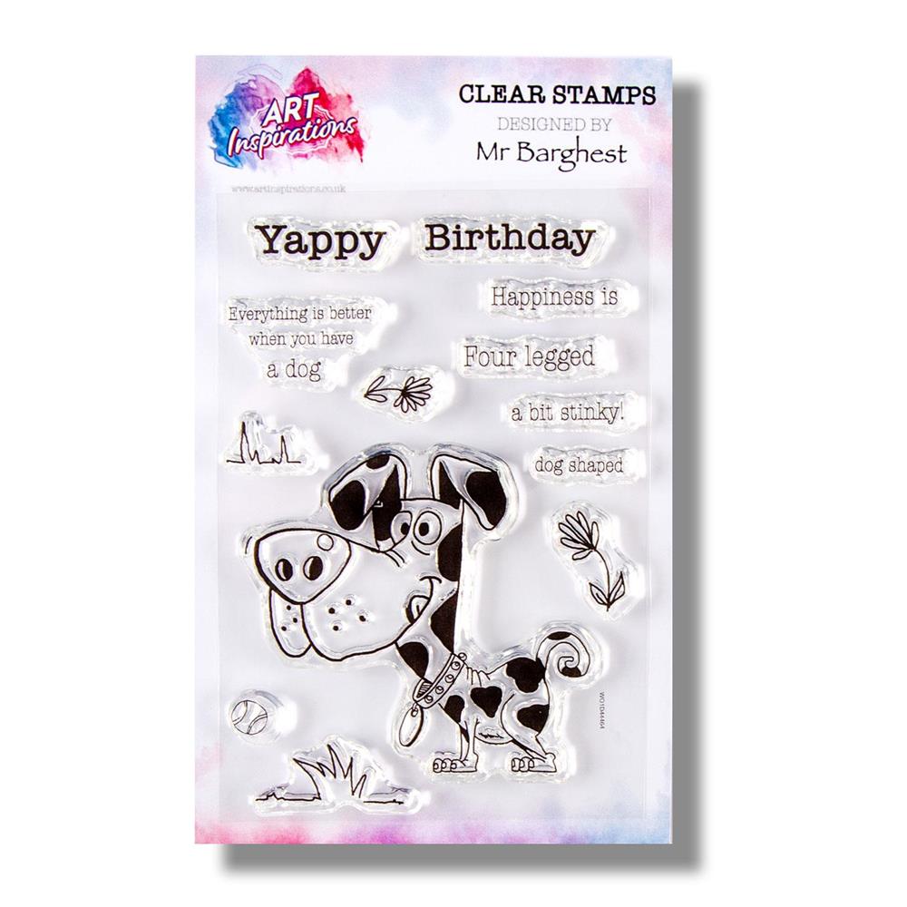 Art Inspirations with Mr Barghest A7 Stamp Set Pick-n-Mix - Choose 2 - Yappy