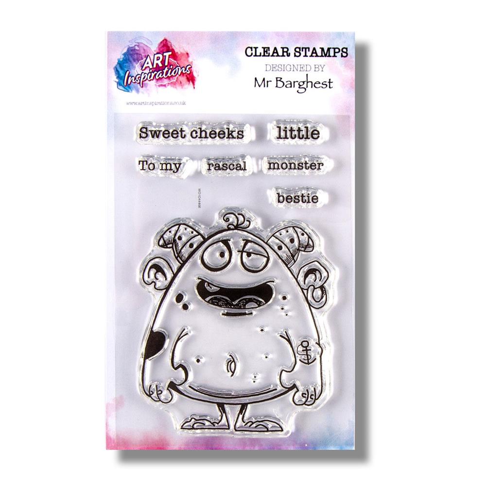 Art Inspirations with Mr Barghest A7 Stamp Set Pick-n-Mix - Choose 2 - Sweet Cheeks