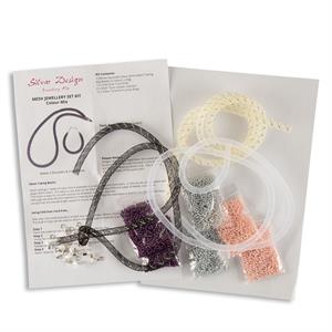 Silvar Design Mesh Bracelet & Necklace Set - Makes 3 Sets - 949535