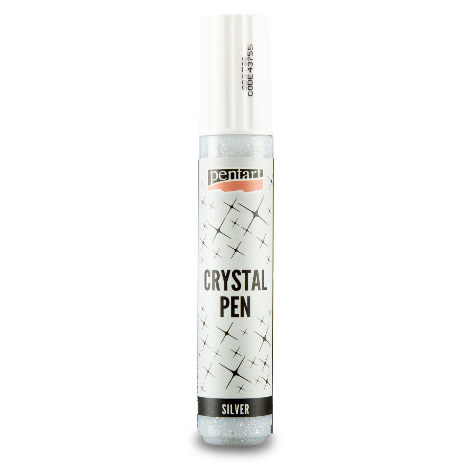 Pentart 30ml Crystal Pen Pick-n-Mix  - Choose 2 - Silver