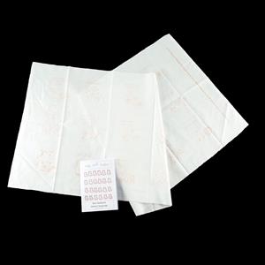 Daisy Chain Designs Mini Redwork Advent Stockings Pattern & Pre-Printed Fabric Panel - 961545
