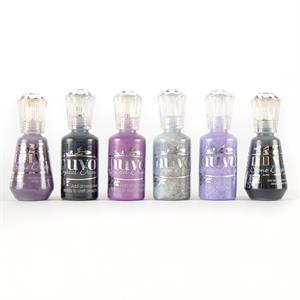 Tonic Studios Nuvo Drops 6 Piece Collection - Black & Purple - 967442