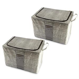 Handy Solutions Set of 2 100L Folding Storage Box - 988197