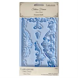 LaBlanche Silicone Mould - Ornament Estelle - 12.7x20.3cm - 991089