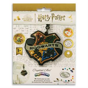 Crystal Art Bag Charm Kit - Hogwarts Badge  - 996056
