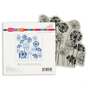 Stampendous Beautiful Backgrounds 6x6" Stamp Set - Agapanthus - 1 Stamp - 998719