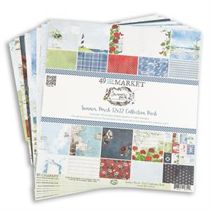 49 and Market 12x12" Collection Pack - Summer Porch - 10 Sheets - 999810
